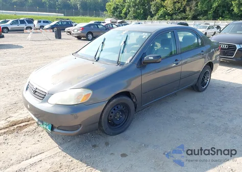 2006 Toyota Corolla Ce from USA, damaged, VIN 2T1BR32E96C651005